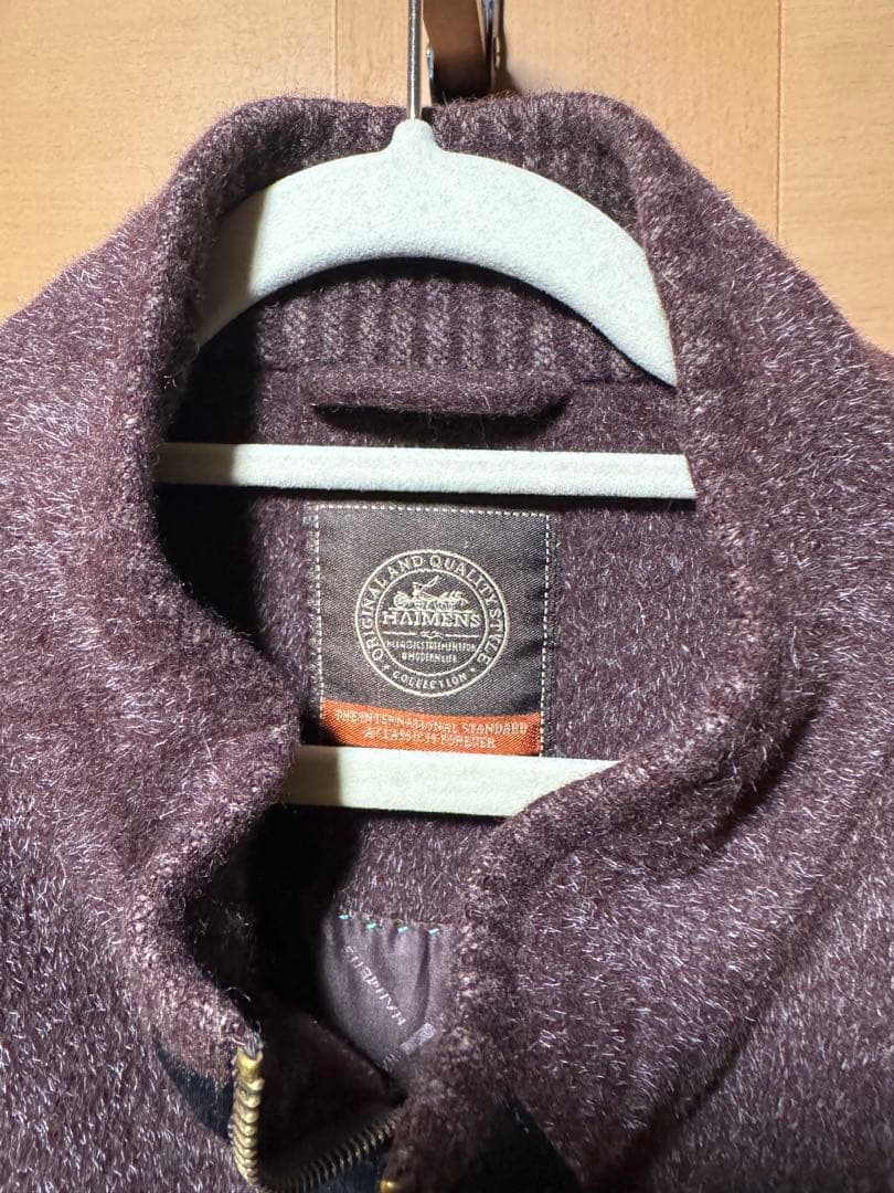 HAIMENS ジップアップジャケット　HERMES ドライバーズ　メゾスペ