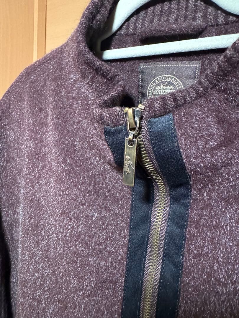 HAIMENS ジップアップジャケット　HERMES ドライバーズ　メゾスペ