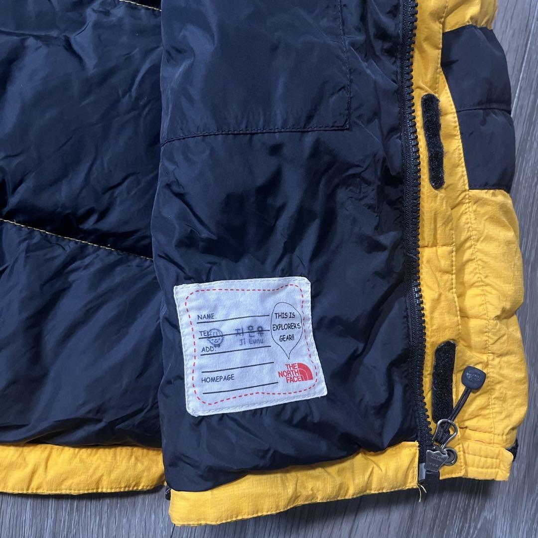 美品　ノースフェイス　バルトロ　700フィル　ダウン　HYVENT イエロー