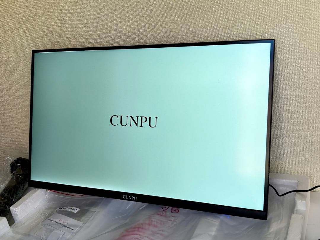 260121-4 CUNPU 27インチ 4K モニター　訳あり　新品