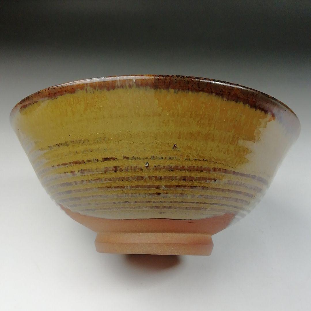 Ｔ６１７　茶碗　『高取焼』『平茶碗』『亀井味楽 造』　共箱　抹茶碗　茶道具