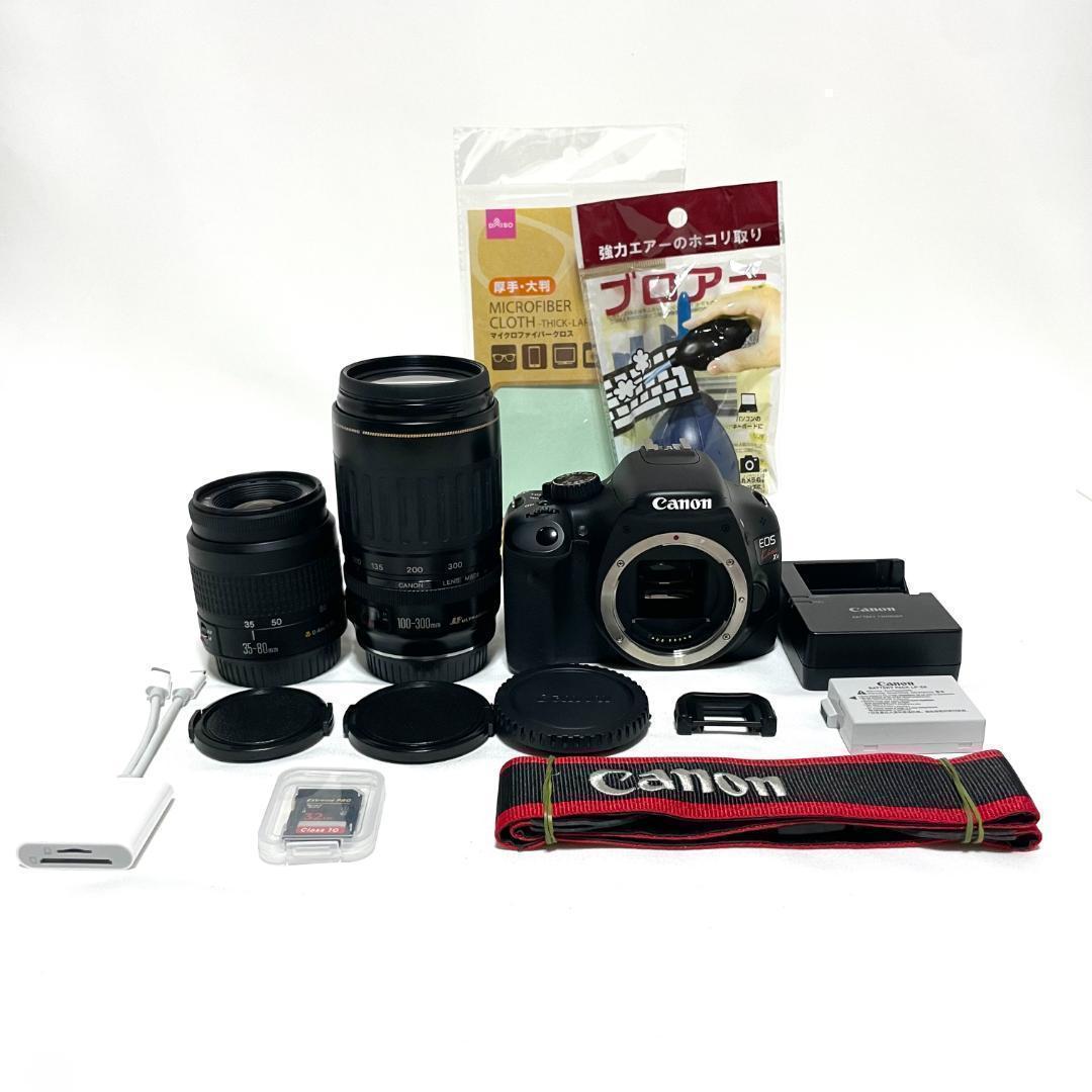 高画質❣️ Canon EOS Kiss X4 Wズームレンズセット