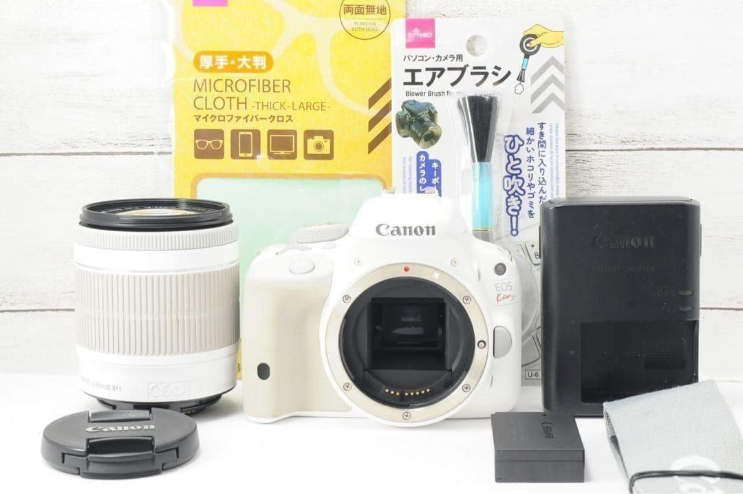 ❤️希少ホワイト❤️スマホ転送❤️Canon kiss X7