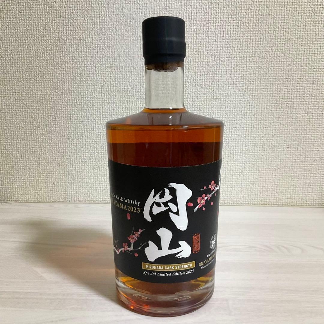 【限定115本】岡山 ミズナラ カスクストレングス 60％ 700ml 未開栓