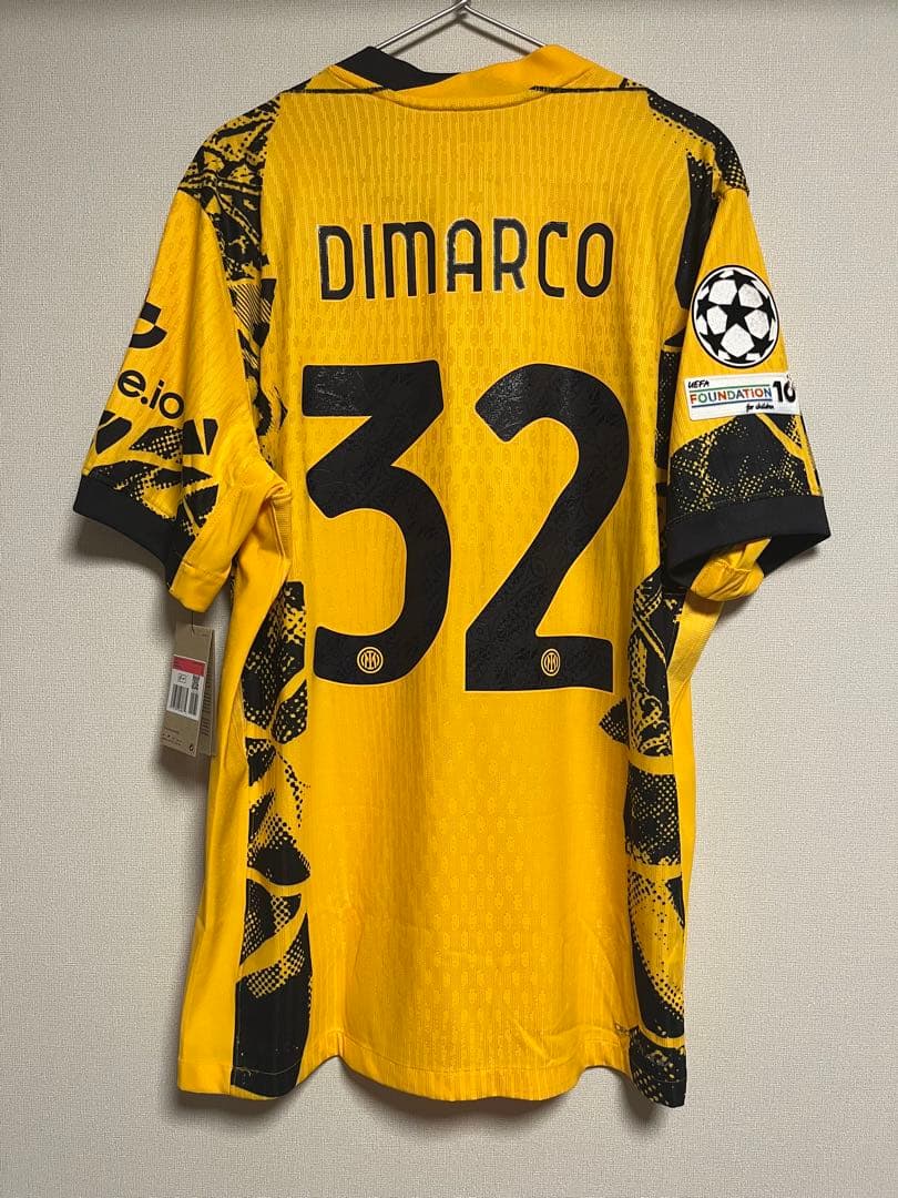 正規品　24-25 インテル 3rd オーセンティック　ディマルコ　CL決勝