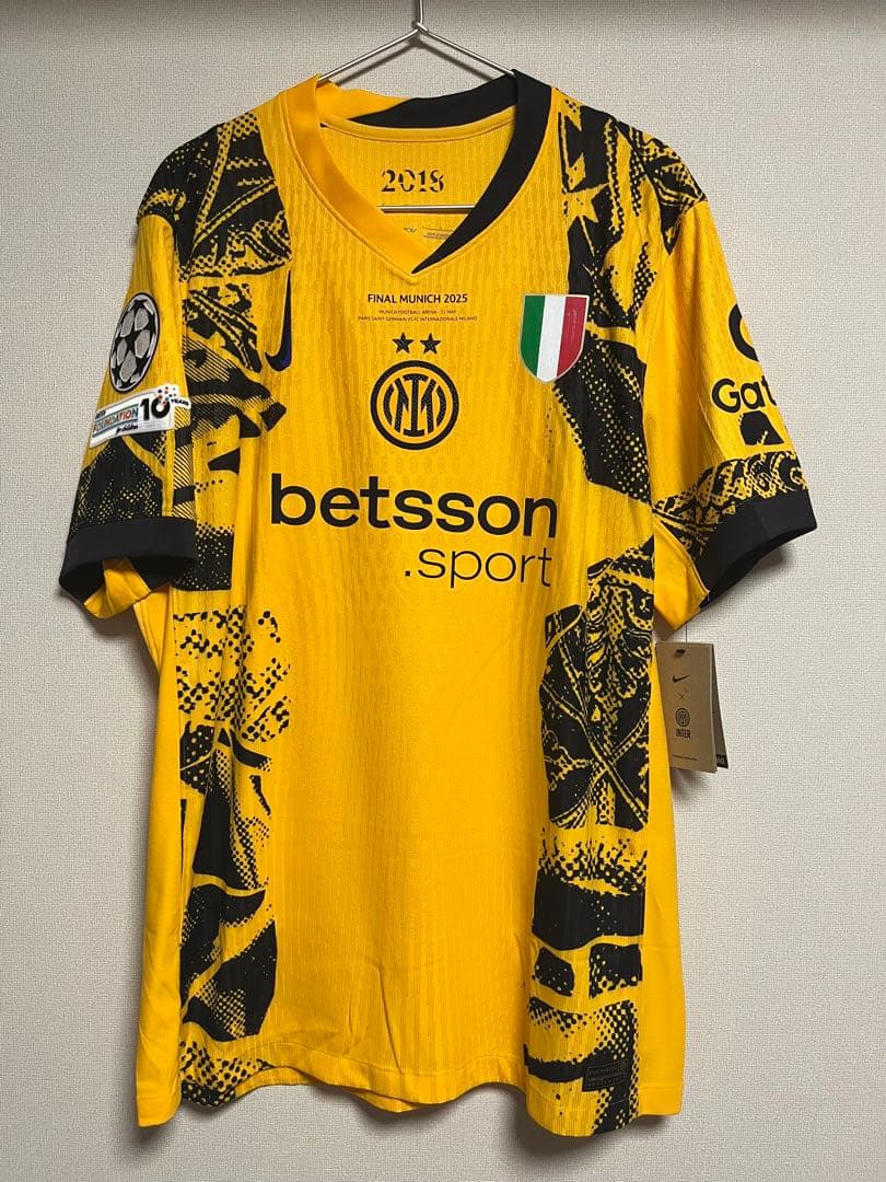 正規品　24-25 インテル 3rd オーセンティック　ディマルコ　CL決勝