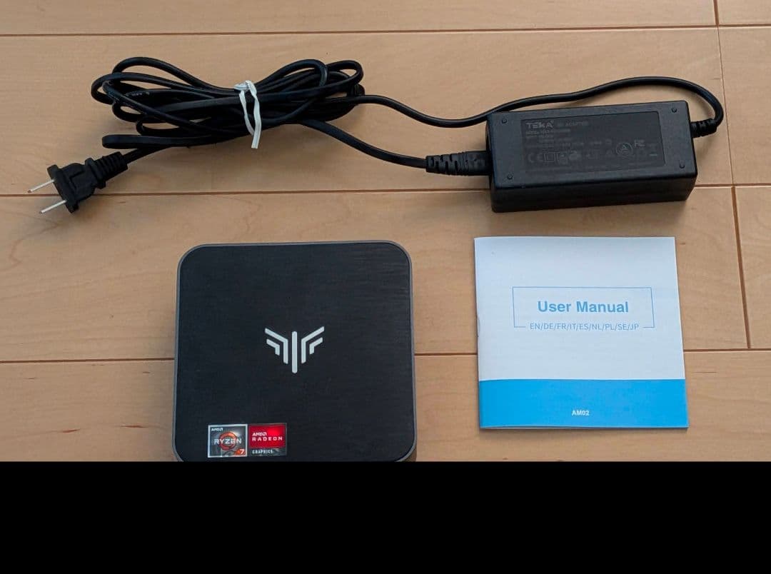 NiPoGi Ryzen7 16GB/512GB Windows11 ミニPC