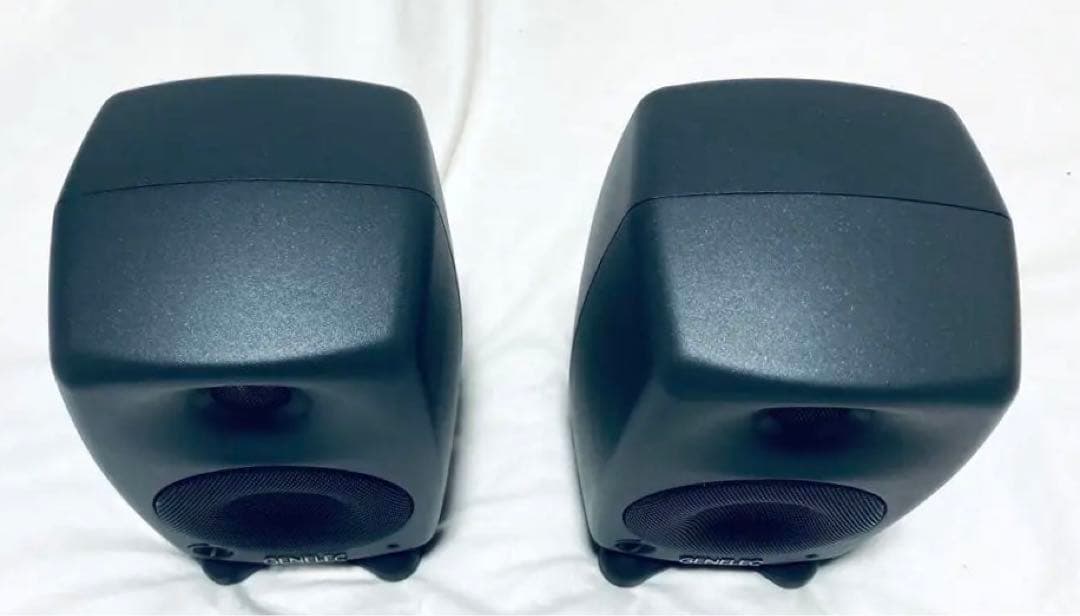 GENELEC 8020B スピーカー ペア 動作良好 台座・金具付 希少