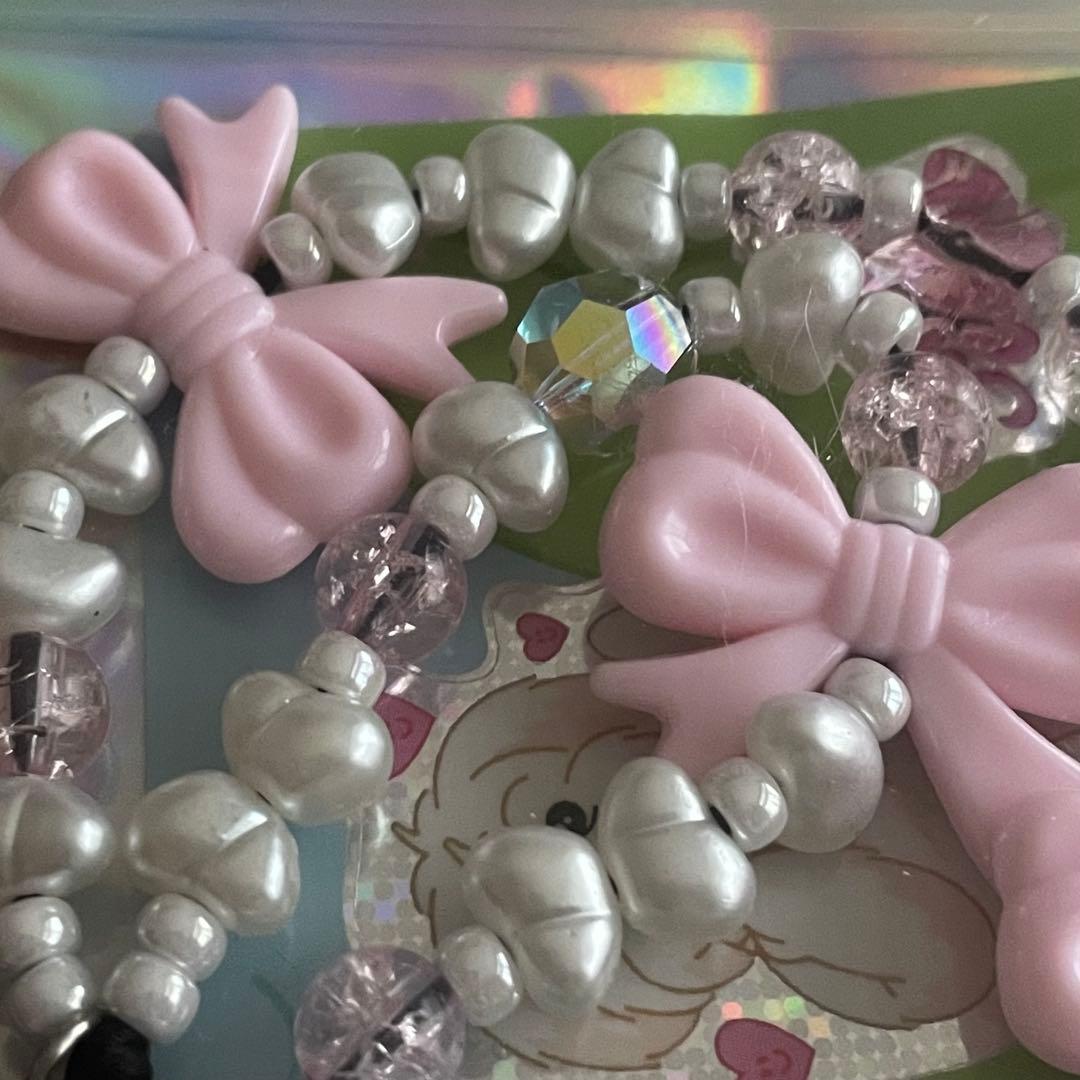 【正規品】 ストリングティング　プリンセス ピンク リボン ストラップ