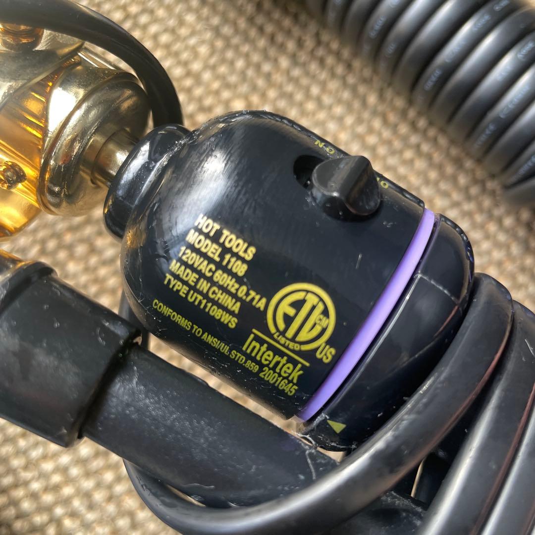 \"プロ用\" hot tools ホットツールズ ヘアアイロンセット　コテ