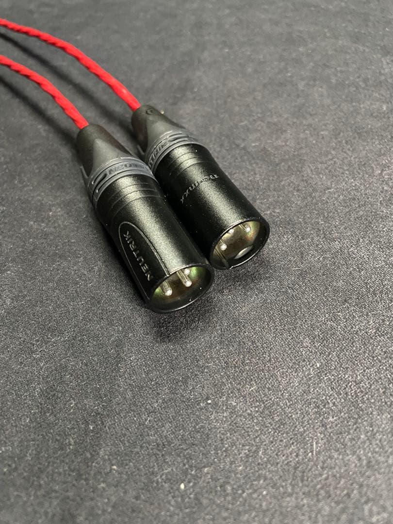 BELDEN 88770 XLR 2mペア XLR銀メッキ/WBTハンダ使用