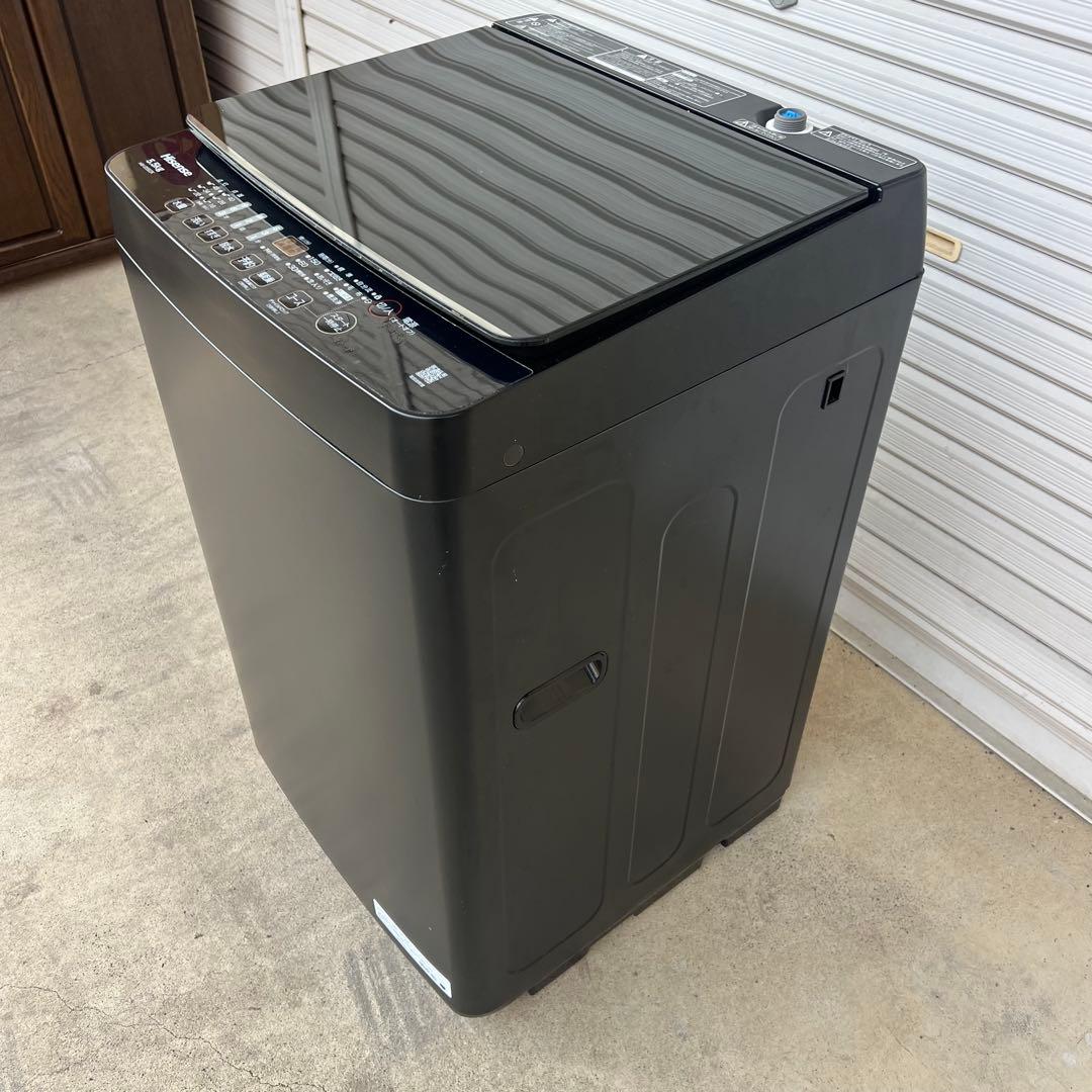 送料込★5.5kg洗濯機 ハイセンス HW-G55E2K 2022年製