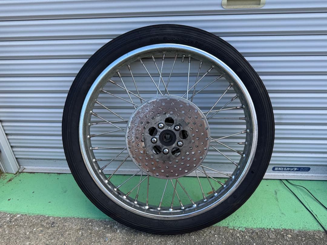 ハーレーショベル タイヤホイール21インチセット 現状渡し