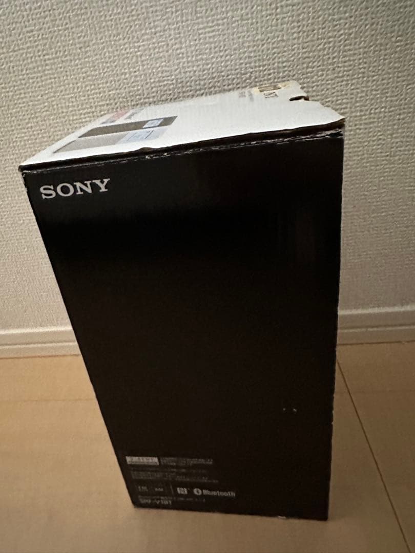 【新品未使用】SONY FM/AMホームラジオ SRF-V1BT(B) ブラック
