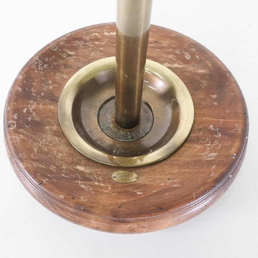 値下 イタリア製 高級 CAPANNI カパーニ アンブレラスタンド 木製 真鍮