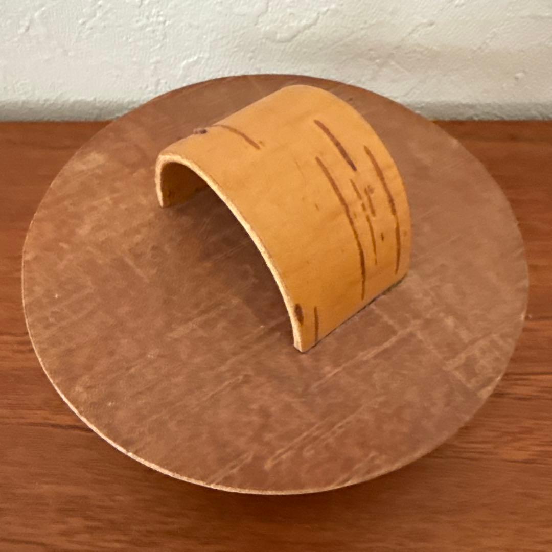 【北欧ヴィンテージ】白樺の筒形キャニスター