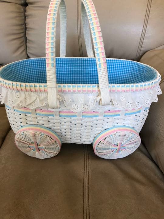 あざらし様　オーダーベビーカー風カゴ