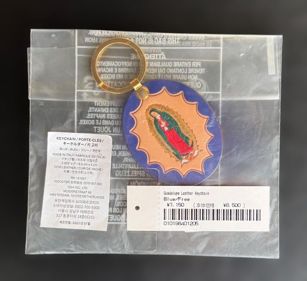 あ*う様 Supreme guadalupe leather keychain