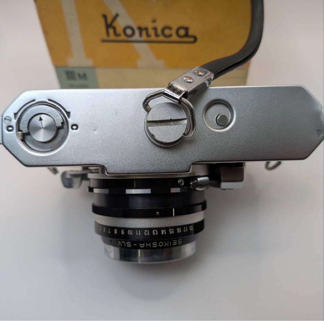 Konica IIIM 50mm F1.8 フィルムカメラ　箱付