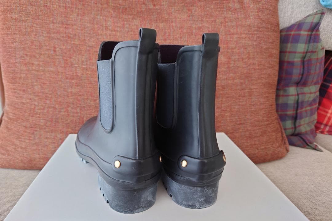 ＤＩＡＮＡ　雨の日もおしゃれに♪サイドゴアレインブーツ L=24～24.5