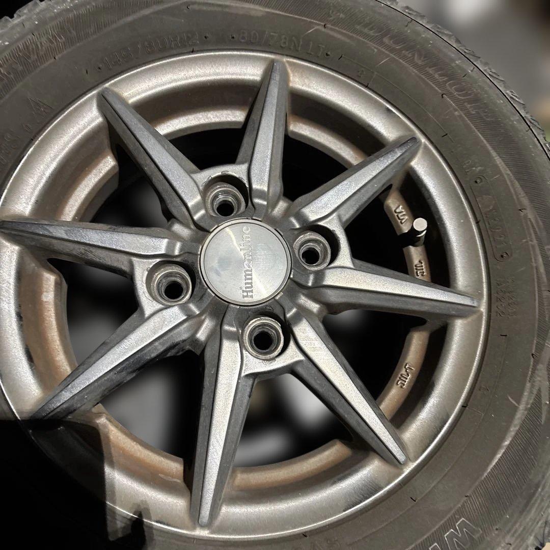 画像追加値下げアルミホイールスタッドレスセット