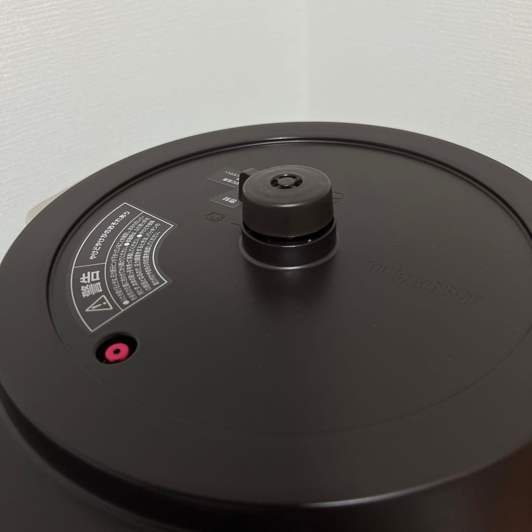 【美品】アイリスオーヤマ 電気圧力鍋 PC-MA4 ブラウン