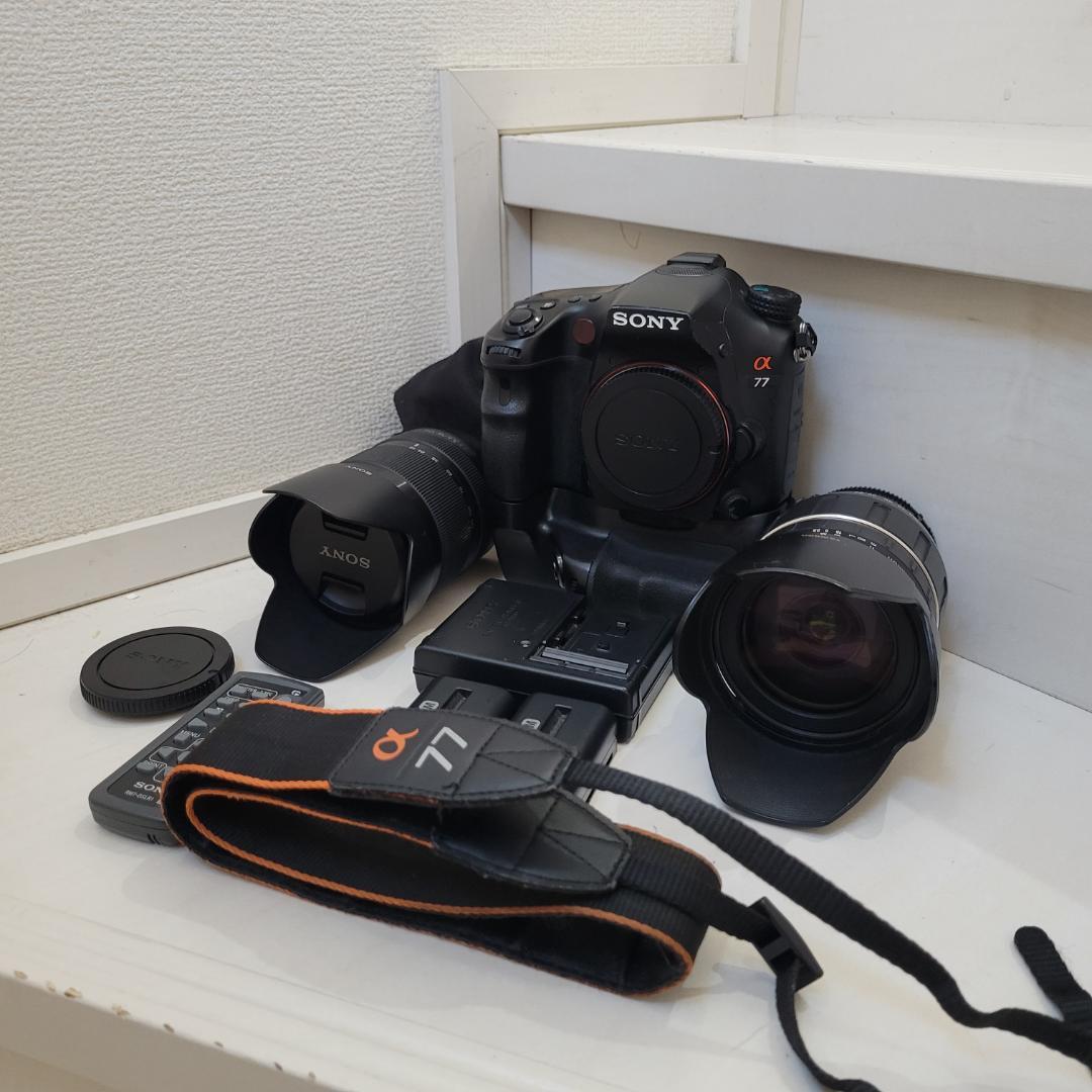 SONY デジタル一眼 α77 SLT-A77V 豪華セット