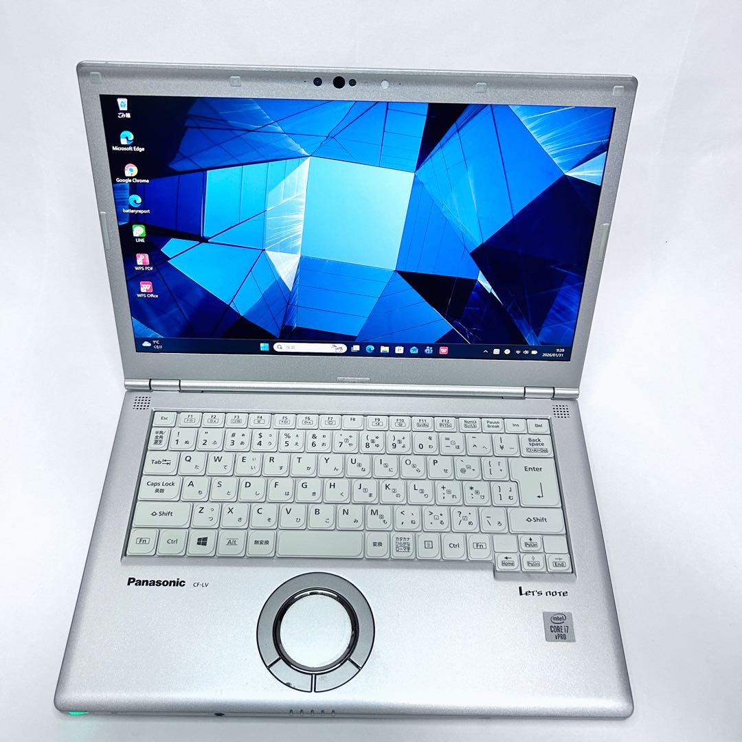 大特価【Core i7・16GB・SSD512GB】レッツノート CF-LV9