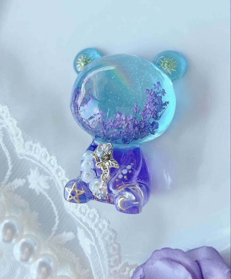 【おりっちゃん様おまとめ】 くまちゃんオルゴナイト商品5点