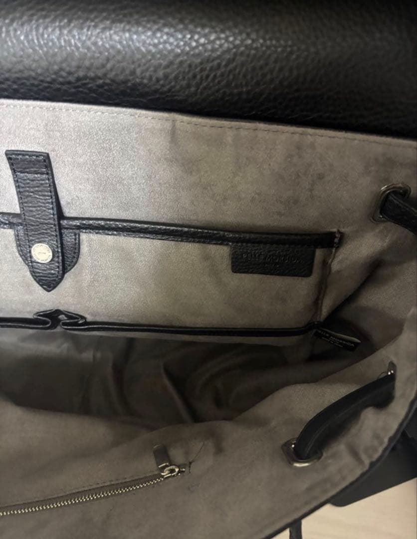 ペッレモルビダ メイデンヴォヤージュ フラップボストンバッグ 黒　Lサイズ