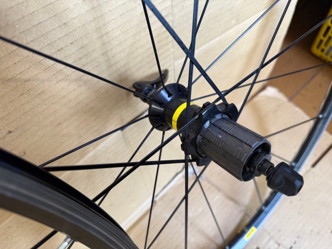 MAVIC AKSIUM アルミホイール前後セット　美品