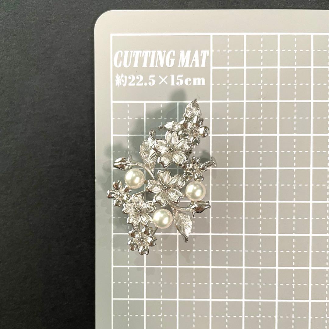 GINZA TANAKA パールブローチ　入学式　あこや真珠　検索用-ミキモト