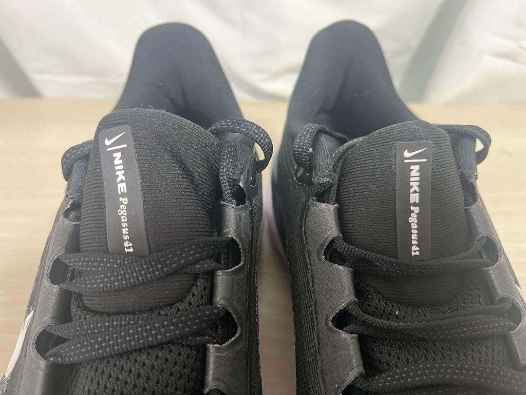 【使用1回・美品】ナイキ ペガサス41 26.5cm ブラック 定価16500円