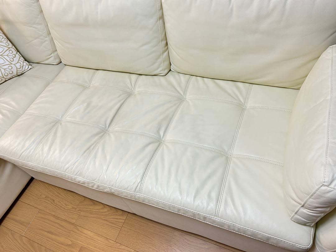 【値下げ・送料込】ニトリ | コーナーソファ | ①2人用ソファ部分