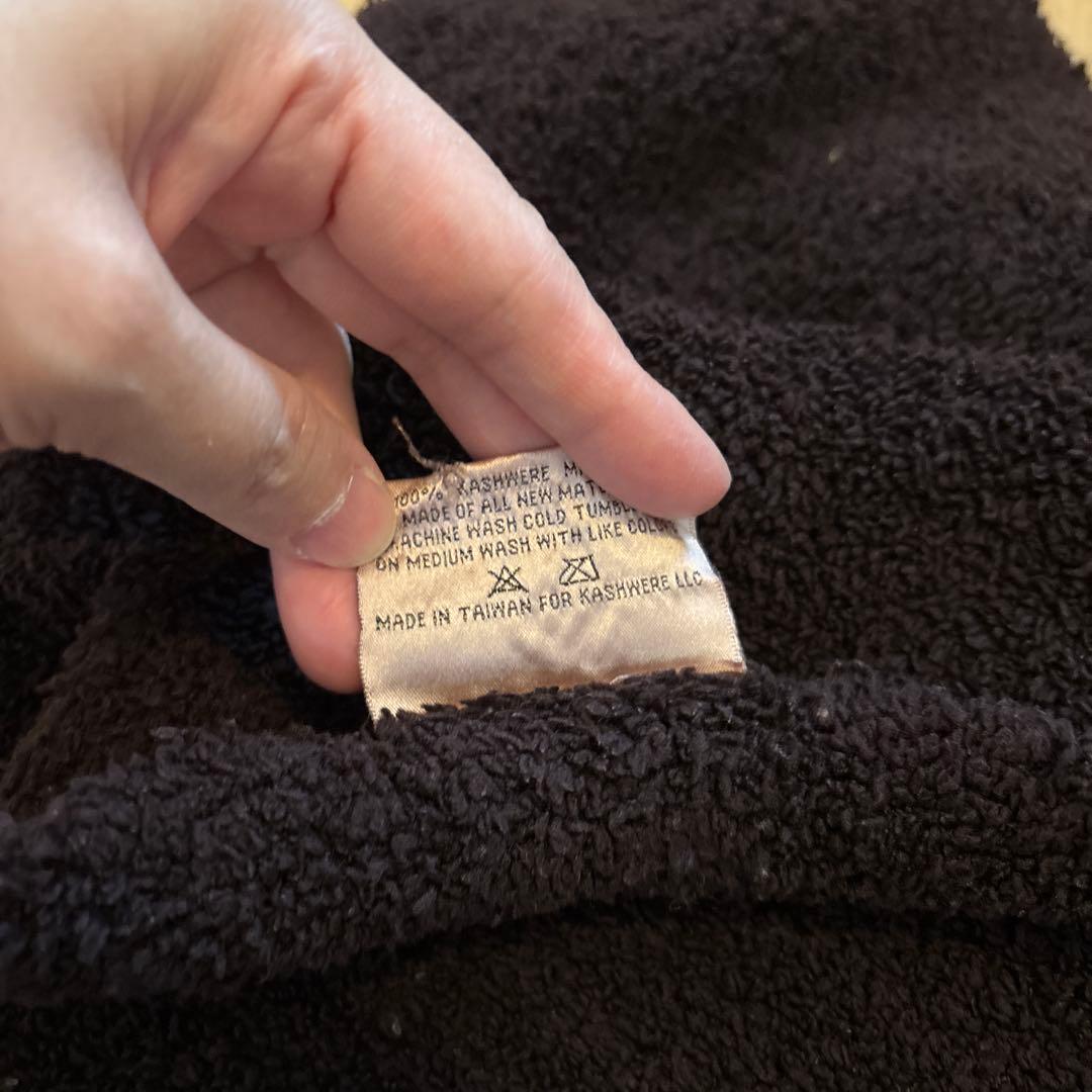 カシウエア ダブルブランケット　ソリッド　ウォルナット