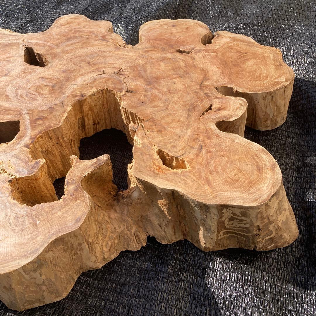 ①*ஐ一枚板！！インテリアディスプレイやテーブルにも*ஐ【輪切り・丸太・切り株】