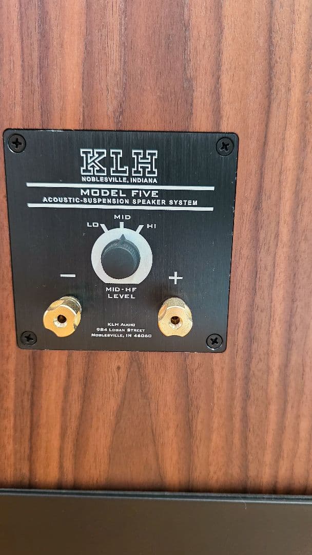 KLH MODEL 5　スピーカー　ペア