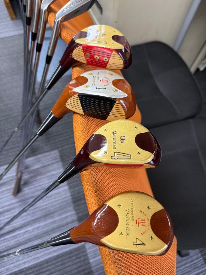 Maru man 「マルマン」ゴルフクラブセット9本 Daiwaウッド2本
