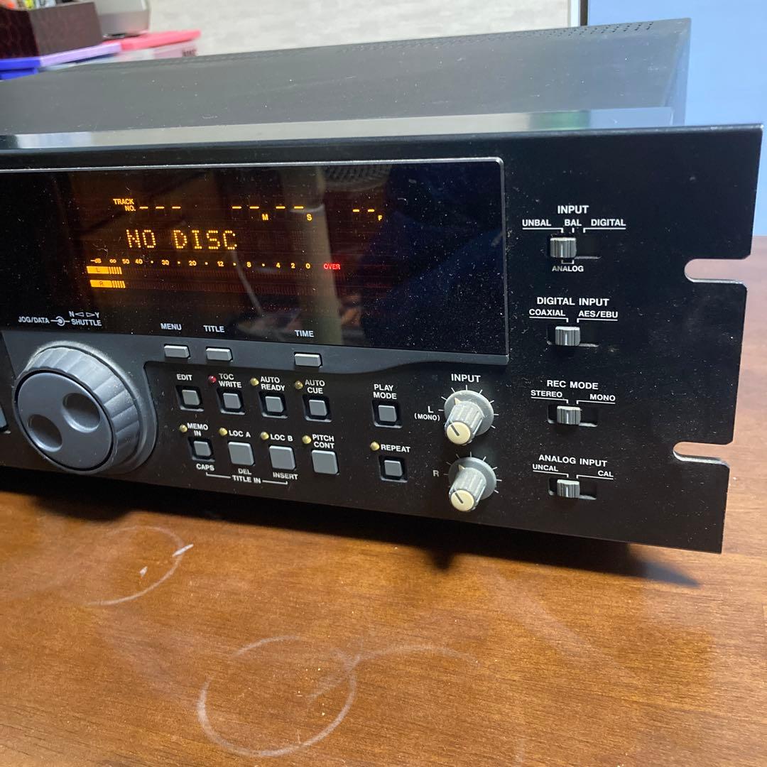 TASCAM MD-801R MDデッキ 現状品