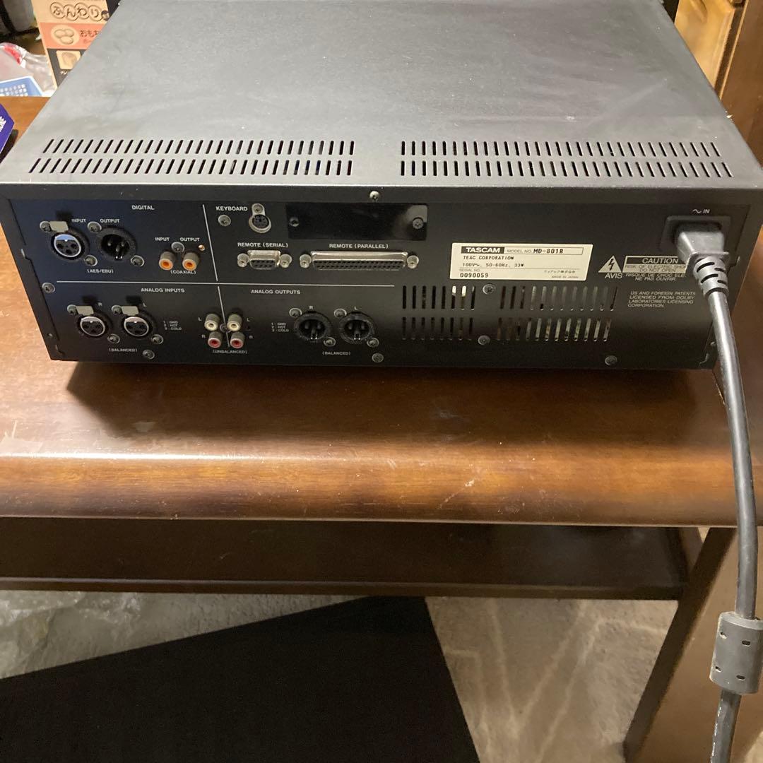 TASCAM MD-801R MDデッキ 現状品