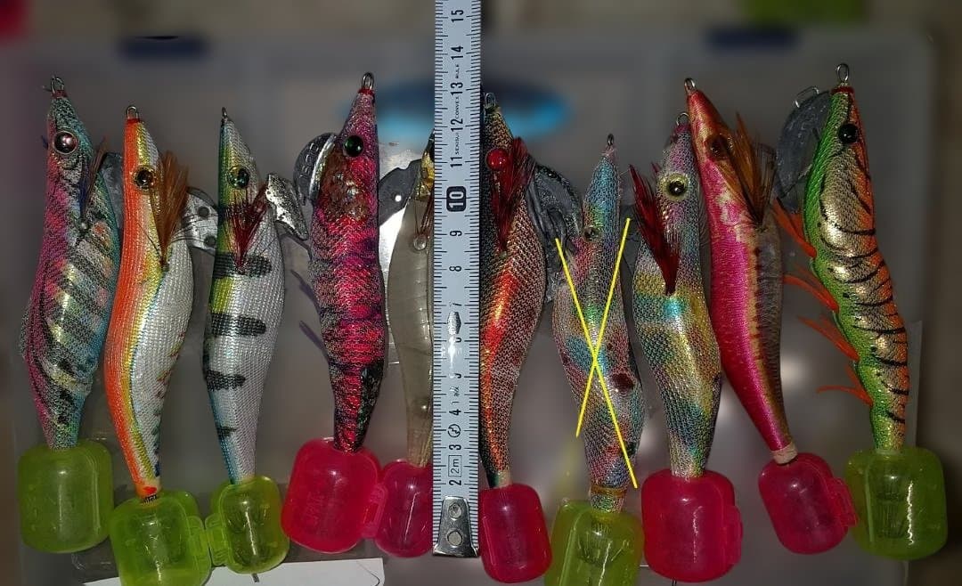 中古エギ ６５個くらい まとめ売り　おまけつき