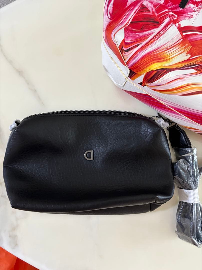 AyaDesigual アートプリント トートバッグ ショルダーバッグ付