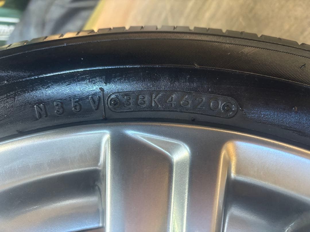 【送料込】アルファード　ヴェルファイア 30系　ホイール付タイヤ