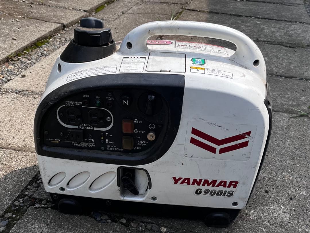 【栃木発】ヤンマー 発電機 インバーター G900is 動作確認済