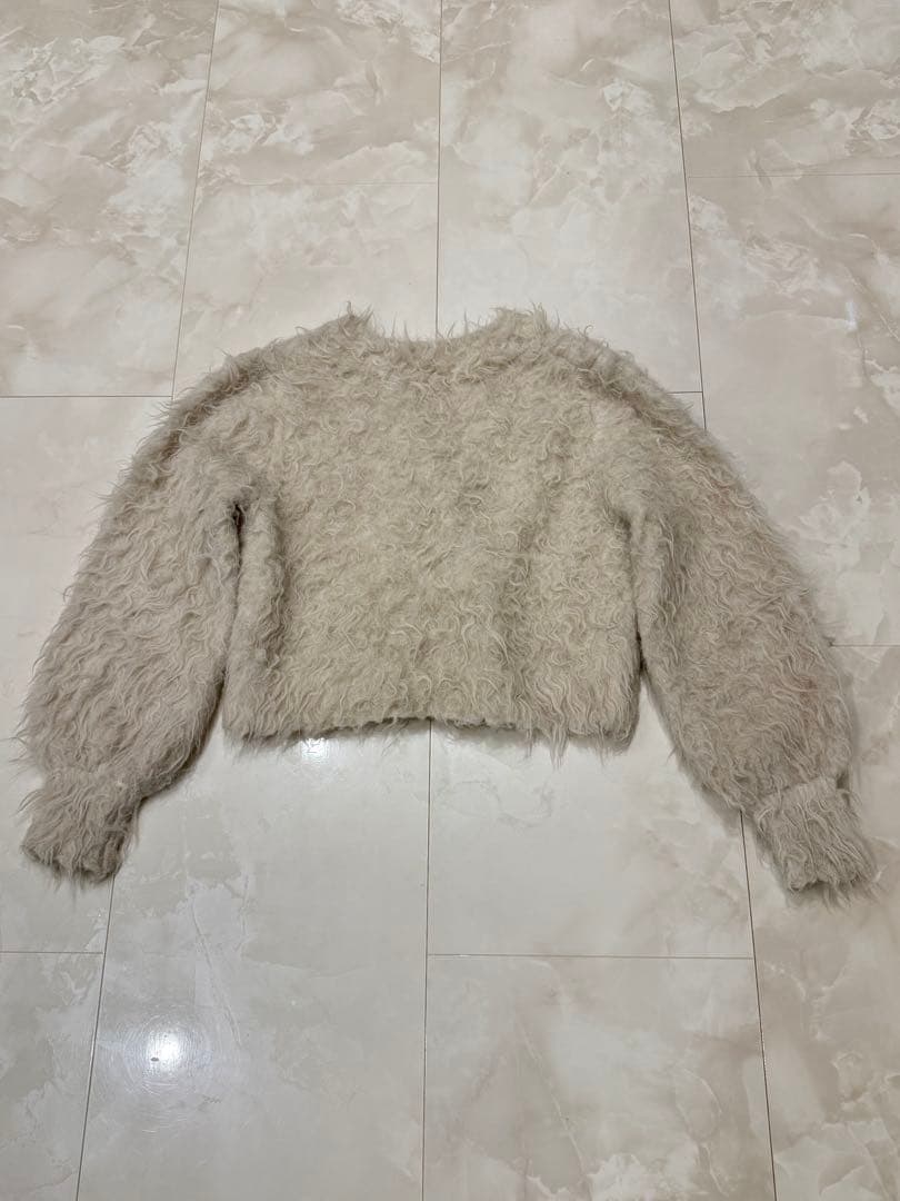 【美品】THETOE Eltz Shaggy Cardigan カーディガン