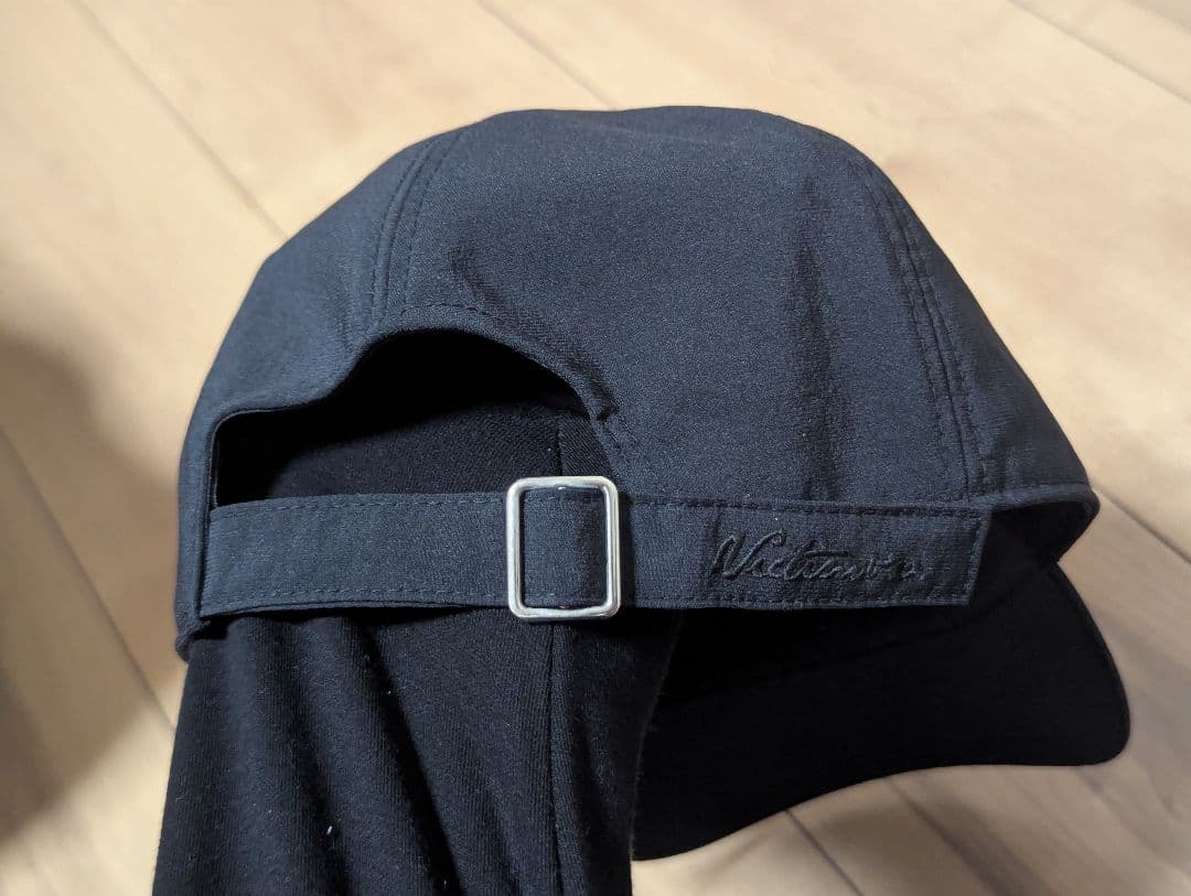 【VICTIM×CA4LA】ベースボールキャップ ブラック 大きめ L