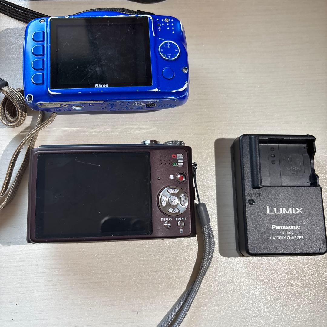 デジタルカメラセットとフィルムカメラ（各種ブランド） … **ジャンク**