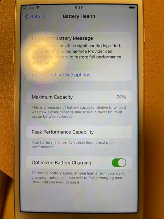 Apple iPhone 8 Plus GOLD 64GB SIMフリー