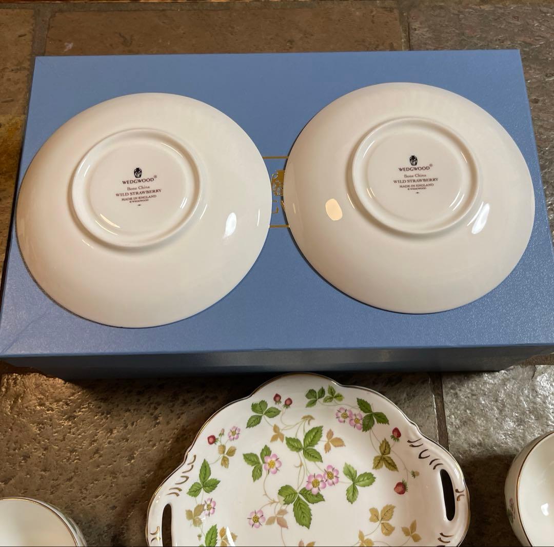 　カップ&ソーサー　ケーキ皿　プレート ワイルドストロベリー