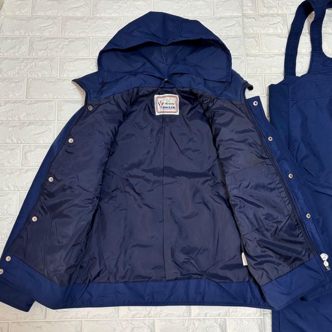 極美品　モンクレール　スキー　スノーボードウェア　上下セット　ビックサイズ　XL